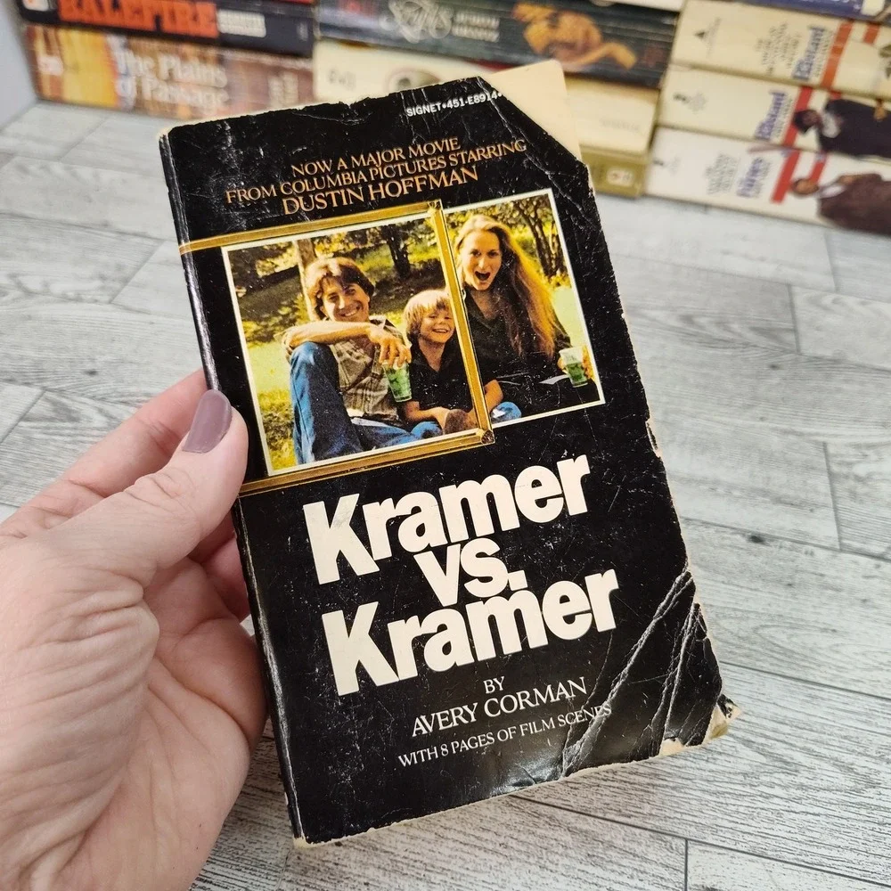 KRAMER VS‎ KRAMER Avery Corman 1978 Signet Paperback Movie Tie-In